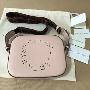 Stella Mccartney Stella Logo Camera Bag, pink